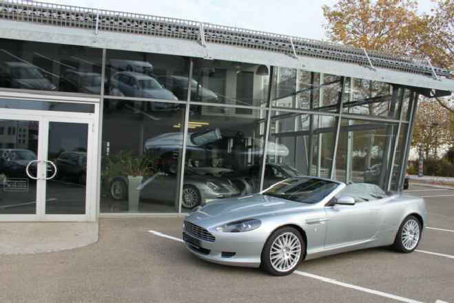 Aston Martin DB9 Volante 6.0 Leder Braun  B&amp;O
