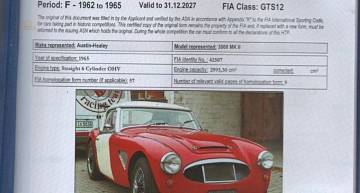 Thumbnail von 1962 Austin-Healey 3000 Austin Healey 3000 MK2 ° FIA HTP Race Car ° full rebuild!