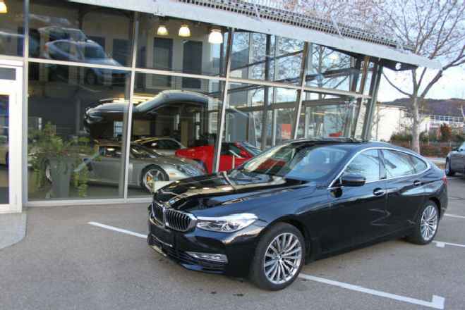 BMW 640i GT Luxury Leder Braun Display-Key