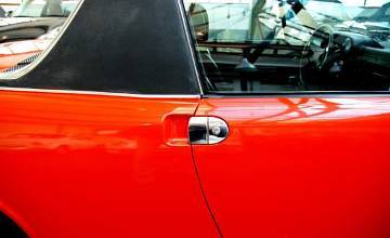 Thumbnail von 914 Coupé, říjen 1971, krvavě oranžová/černá