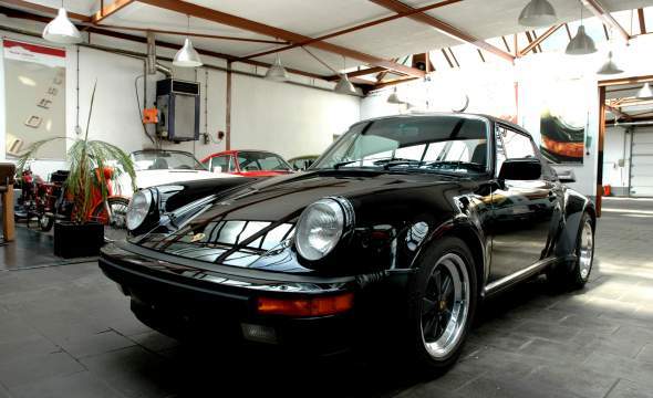 930 Cabriolét, April 1988, Schwarz 0700/Leder Schwarz