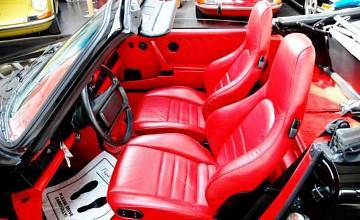 Thumbnail von 911 Carrera Cabriolét, Mai 1986, Schwarz/Vollleder Rot