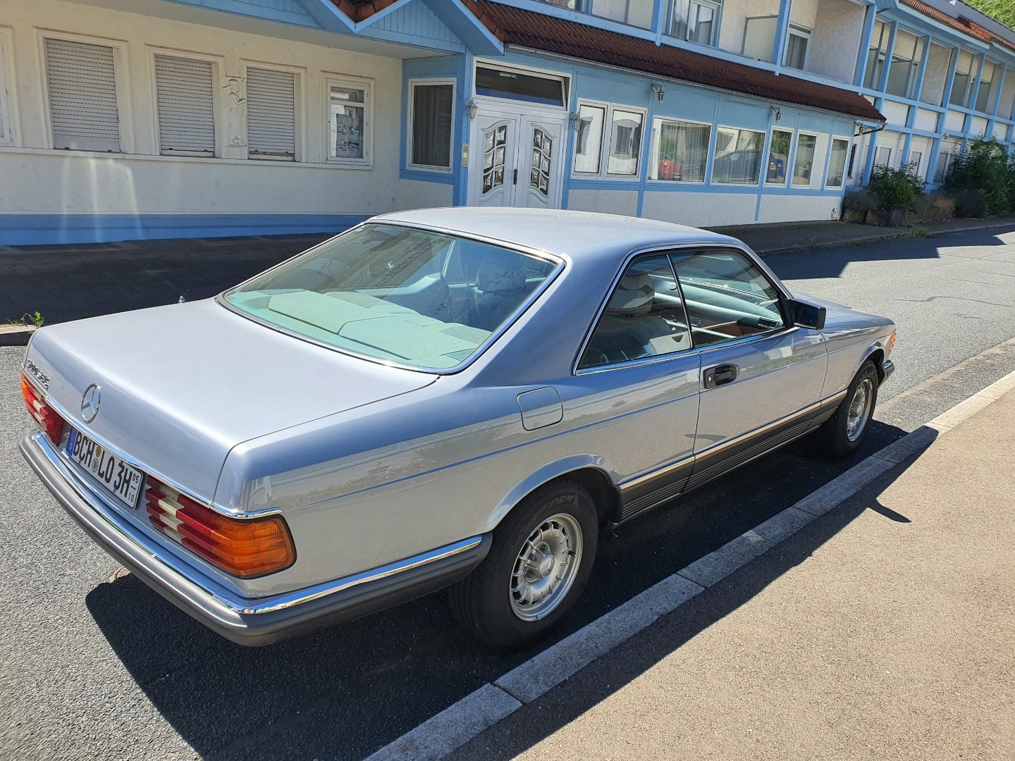 Mercedes 500 SEC orijinal 73889 kilometre