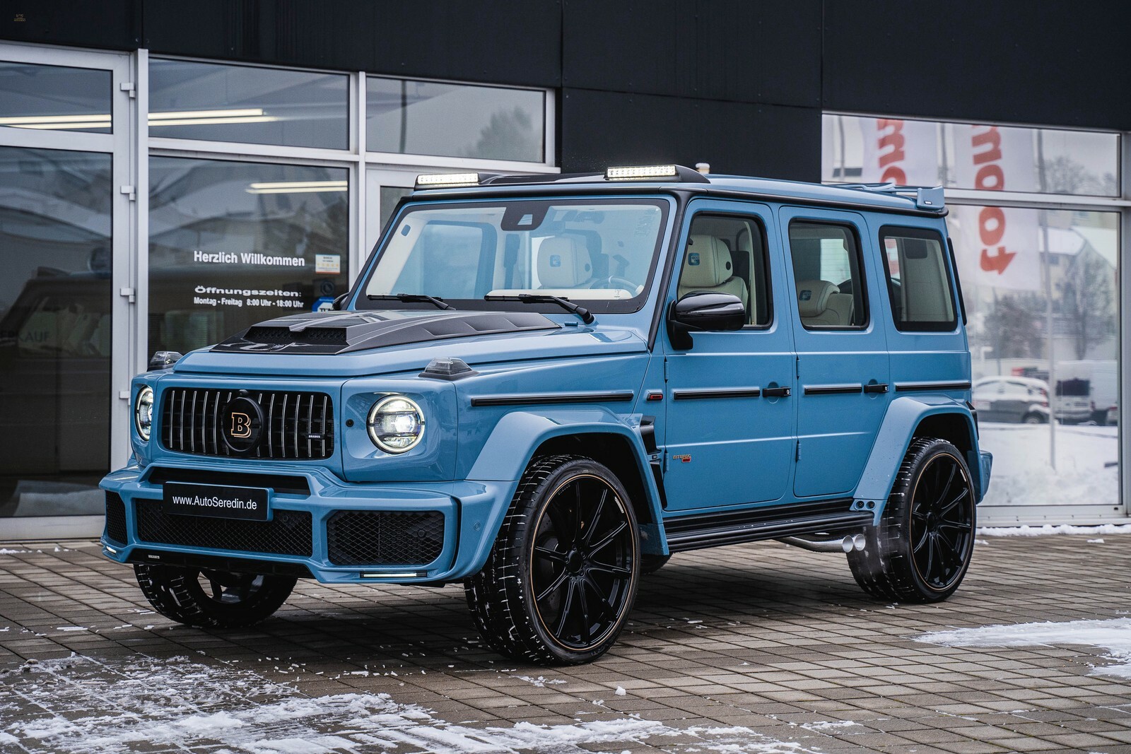 Mercedes-Benz G 63 AMG BRABUS B800 GOLD INTERIOR +