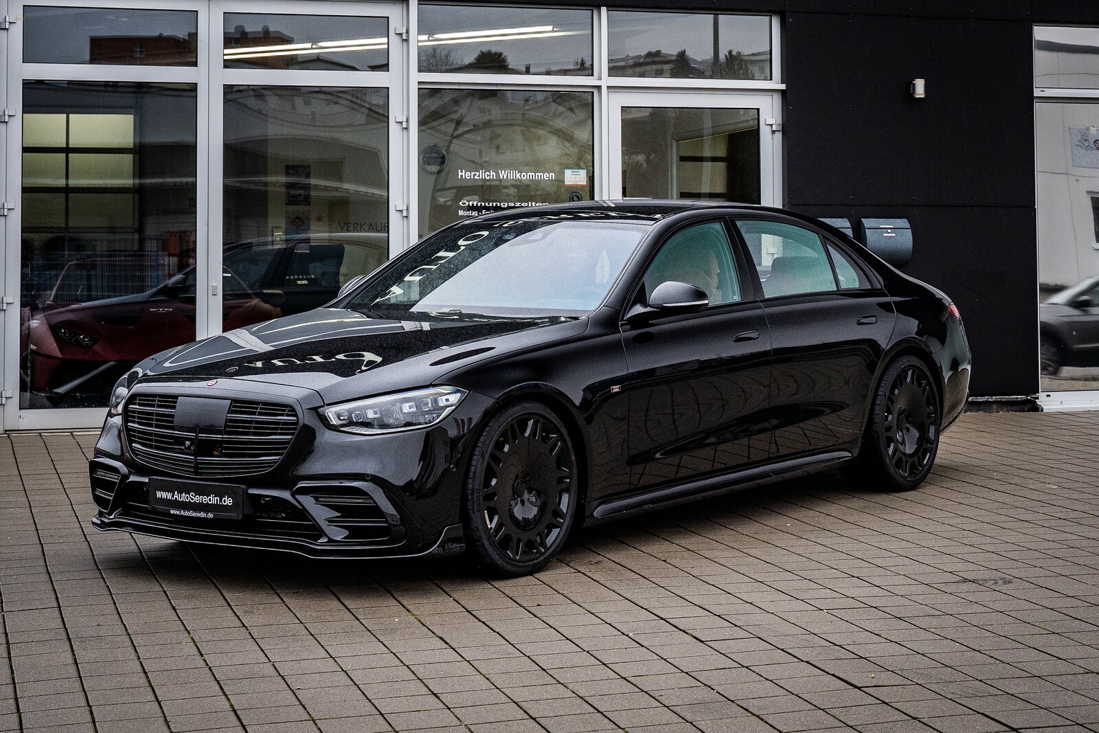 Mercedes-Benz S 580 4M LONG BRABUS B550 Black/Red