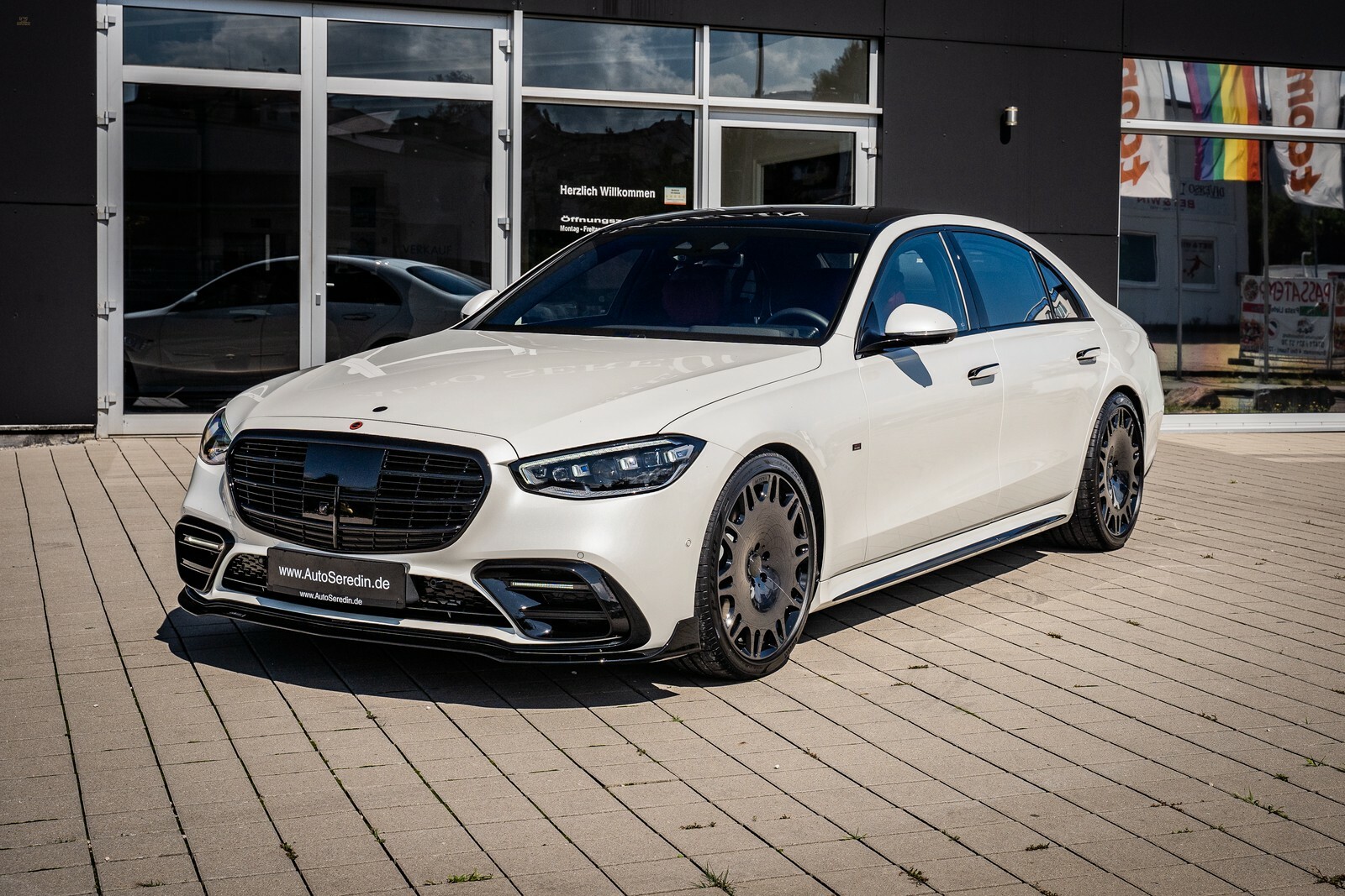 Mercedes-Benz S 580 4M LONG BRABUS B550 White/Red
