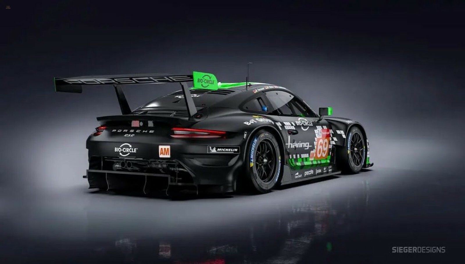 Porsche 991 911 RSR PROTOTYP GTE LE MANS 2021