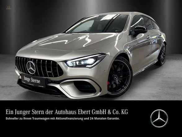 Mercedes-Benz AMG CLA 45 S SB 4M PERF-SITZ+BURM+MLED+NIGHT+360