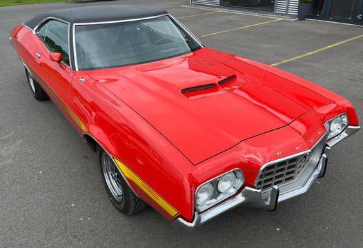  RARITÄT! 1972 Ford Grand Torino Sport Fastback 351/4v Automatik im top gepflegten Zustand TÜV/H-Zulassung