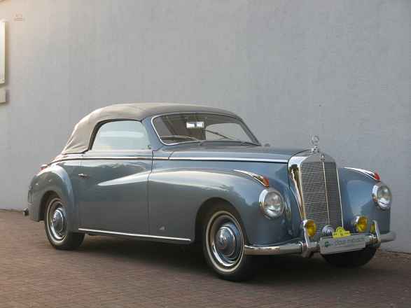 Mercedes s karoserií Wendler 220 základ A-Cabrio (1952)