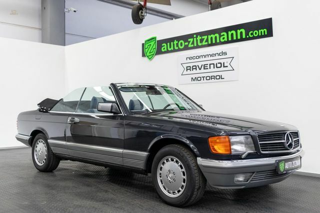 Mercedes-Benz 500 SEC Cabrio/KLIMA/TEMPO/RARITÄT/H-KENNZEICHEN