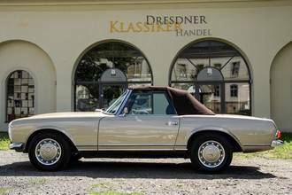 Thumbnail von Mercedes-Benz 280SL, vollst. dokumentiert, Klima, Lack neu