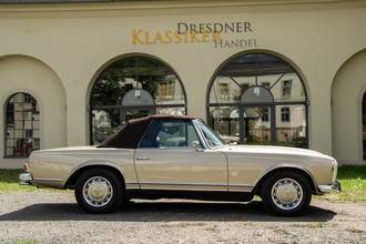 Thumbnail von Mercedes-Benz 280SL, vollst. dokumentiert, Klima, Lack neu