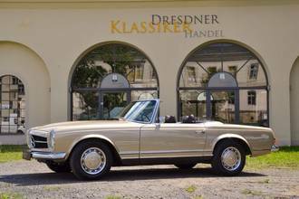 Thumbnail von Mercedes-Benz 280SL, vollst. dokumentiert, Klima, Lack neu