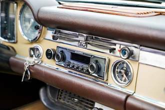 Thumbnail von Mercedes-Benz 280SL, vollst. dokumentiert, Klima, Lack neu