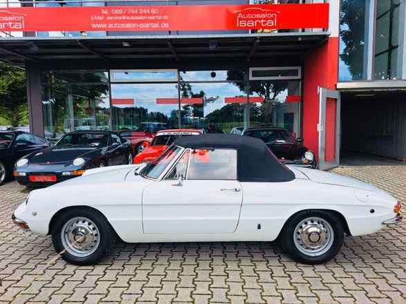 Alfa Romeo Spider 1750 Duetto - nowa technika - H-Kz.