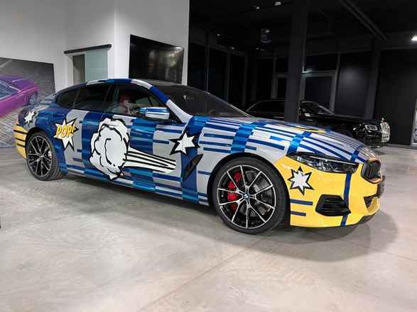 BMW M850 i xDrive EDICIÓN ESPECIAL "Jeff Koons 1 de 99"
