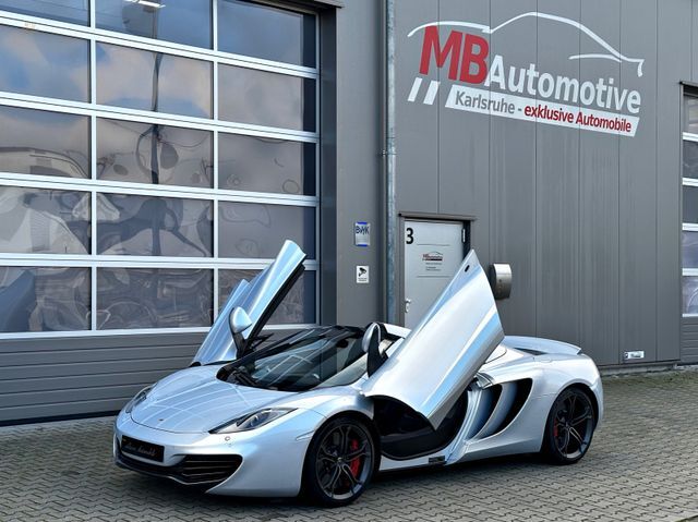 McLaren MP4-12C 3.8 V8 Spider Ice Silver Service McL NIEUW