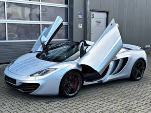 Thumbnail von McLaren MP4-12C 3.8 V8 Spider Ice Silver Service McL NIEUW