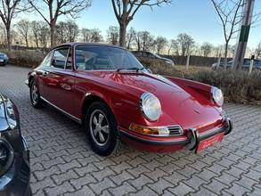 Thumbnail von Porsche 911 T Coupé - histoire exceptionnelle - numéro correspondant - plaque H.