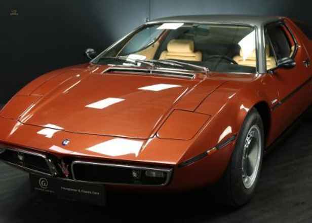 Maserati Bora 4.7 in kupfermetallic ! Erstauslieferung Belgien