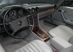 Thumbnail von Mercedes-Benz 300 SL Automatik, nautikblau / Leder grau