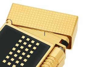 Thumbnail von S.T. Dupont zapalovač Le Grand Behike černý žluté zlato Ref.C23003CL Kompletní sada