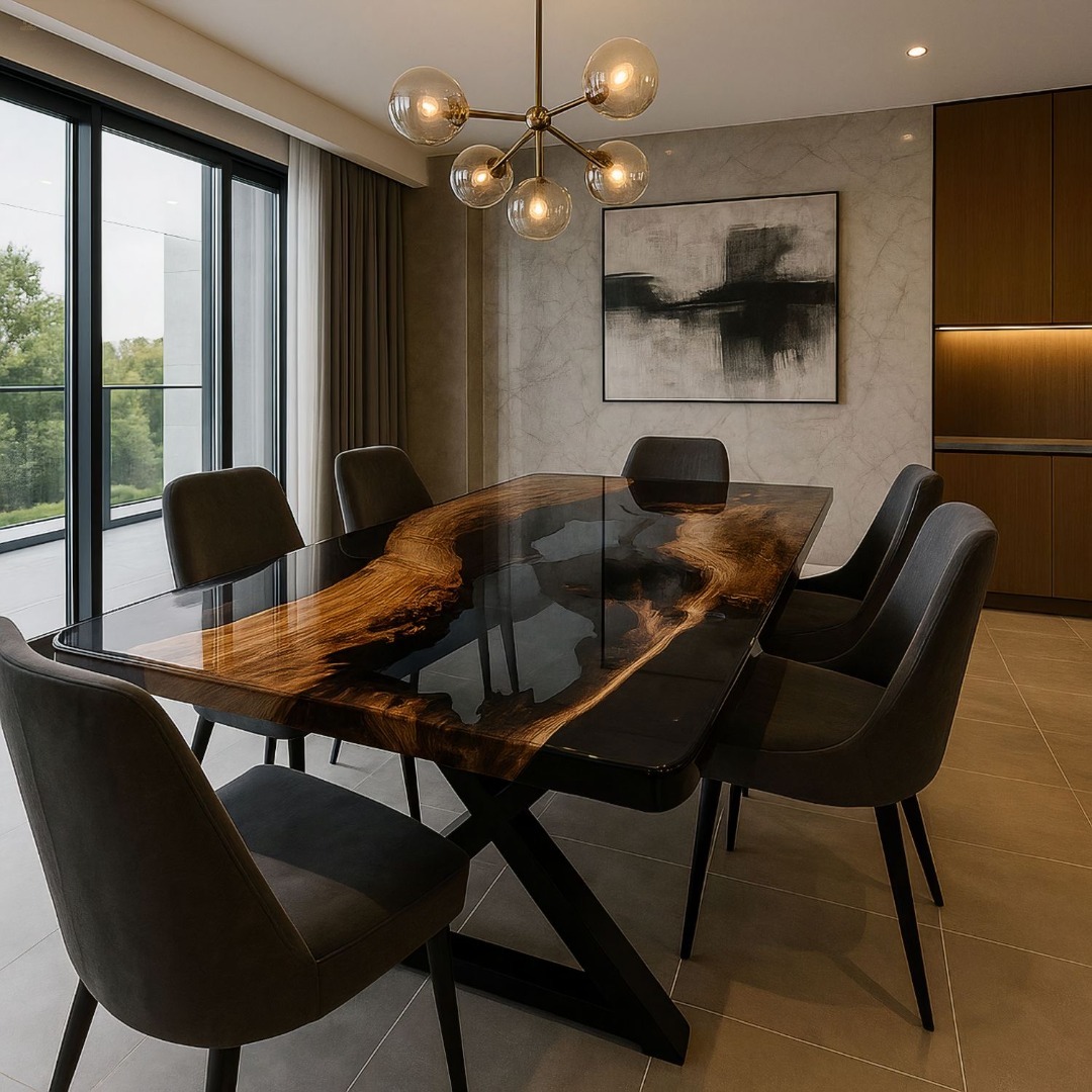 Ein maßgefertigter Tisch von stiller Eleganz, kompromissloser Qualität und zeitloser Präsenz.