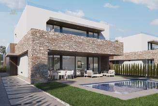 Thumbnail von ***Luxus-Villen mit 3 Schlafzimmern, Garage, Dachterrasse und Privatpool nur 500 m vom Strand***