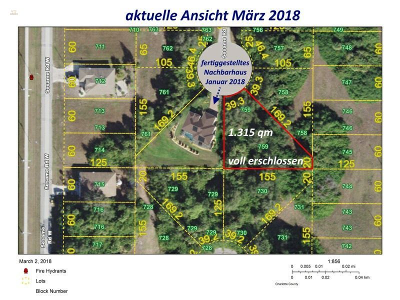 ***FLORIDA: GERMANY ET WSG' den doğrudan - Plaj yakınında harika bir arsa***