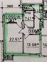 Thumbnail von ***SCHÖNE ETAGENWOHNUNG mit 2 ZIMMERN, KÜCHE, BAD, BALKON im 7.OG***