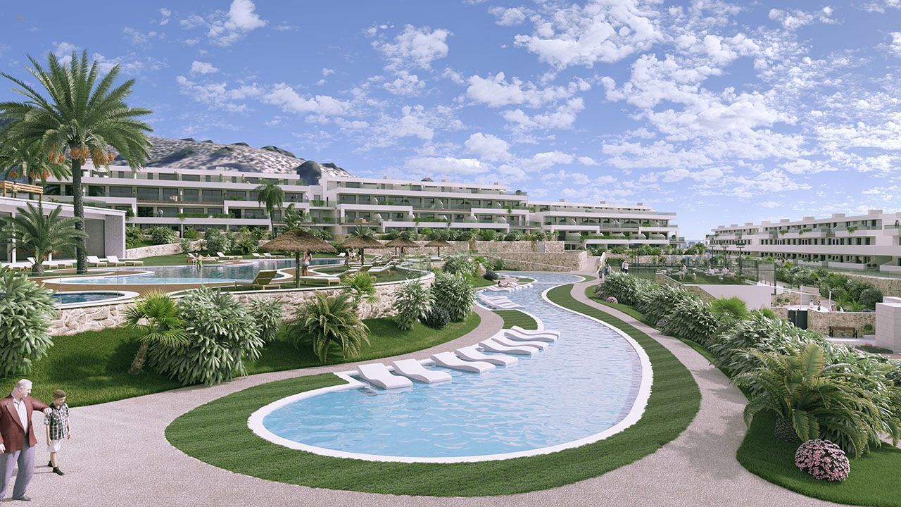 ***Elegante Maisonette-Wohnungen mit Dachterrasse, Gemeinschaftspool und nur wenige Autominuten zum Strand von Benidorm***