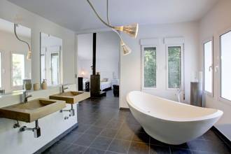 Thumbnail von ***Sehr originelle und besondere  Villa in Pedreguer am Fusse von La Sella mit separatem Gästehaus und Meerblick***