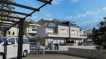 Thumbnail von Moderne Neubau-Doppelhaushälften mit Pool und Meerblick