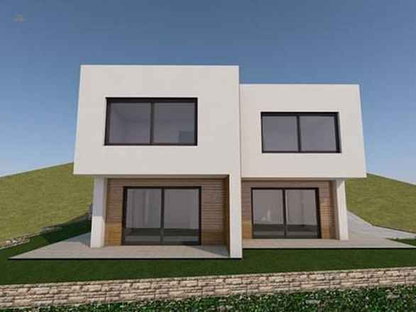 Haus mit zwei Maisonettewohnungen / Doppelhaushälften