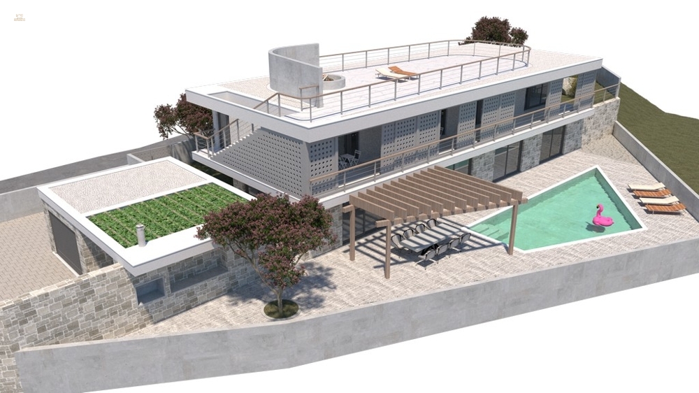 Moderne Luxusvilla in der ersten Reihe zum Meer