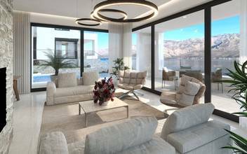 Thumbnail von Villa moderna con piscina e una splendida vista mare