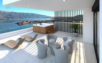 Thumbnail von Villa moderna con piscina e una splendida vista mare