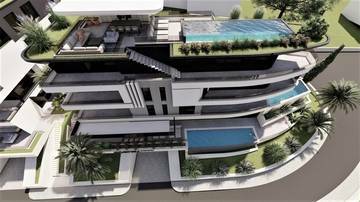 Thumbnail von Moderne Penthouses mit Pool auf der Dachterrasse