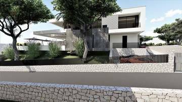 Thumbnail von Moderne Villa / Doppelhaushälfte mit Pool und Meerblick