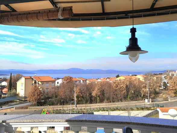 Maisonettewohnung mit Blick auf das Meer