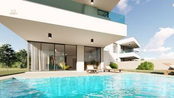 Thumbnail von Region Omisalj, Insel Krk: Moderne Doppelhaushälfte mit Pool