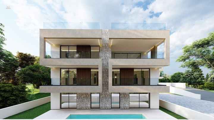 Moderne Appartements nahe dem Meer