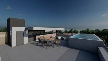 Thumbnail von Moderne Penthouses im Neubau nahe dem Meer