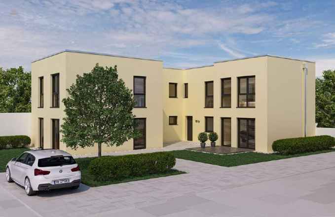 Erstbezug! Dresden Leuben, moderne Doppelhaushälfte zum Kauf!