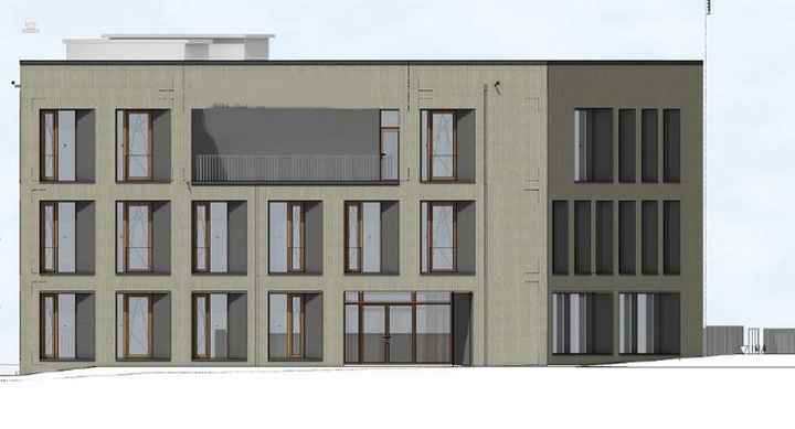 Projektiertes Gewerbegrundstück mit Baugenehmigung für Bürohaus in Dresden-Nord zum Kauf!