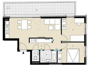 Thumbnail von Moderne 3-Zimmer Wohnung mit Balkon, Nähe Floridsdorfer Aupark