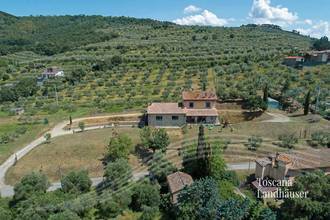 Thumbnail von Faszinierendes Landhaus mit Panoramablick bis Cortona