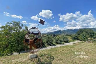 Thumbnail von Faszinierendes Landhaus mit Panoramablick bis Cortona