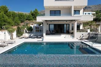 Thumbnail von Neubau-Villa mit Panorama-Meerblick, Region Split